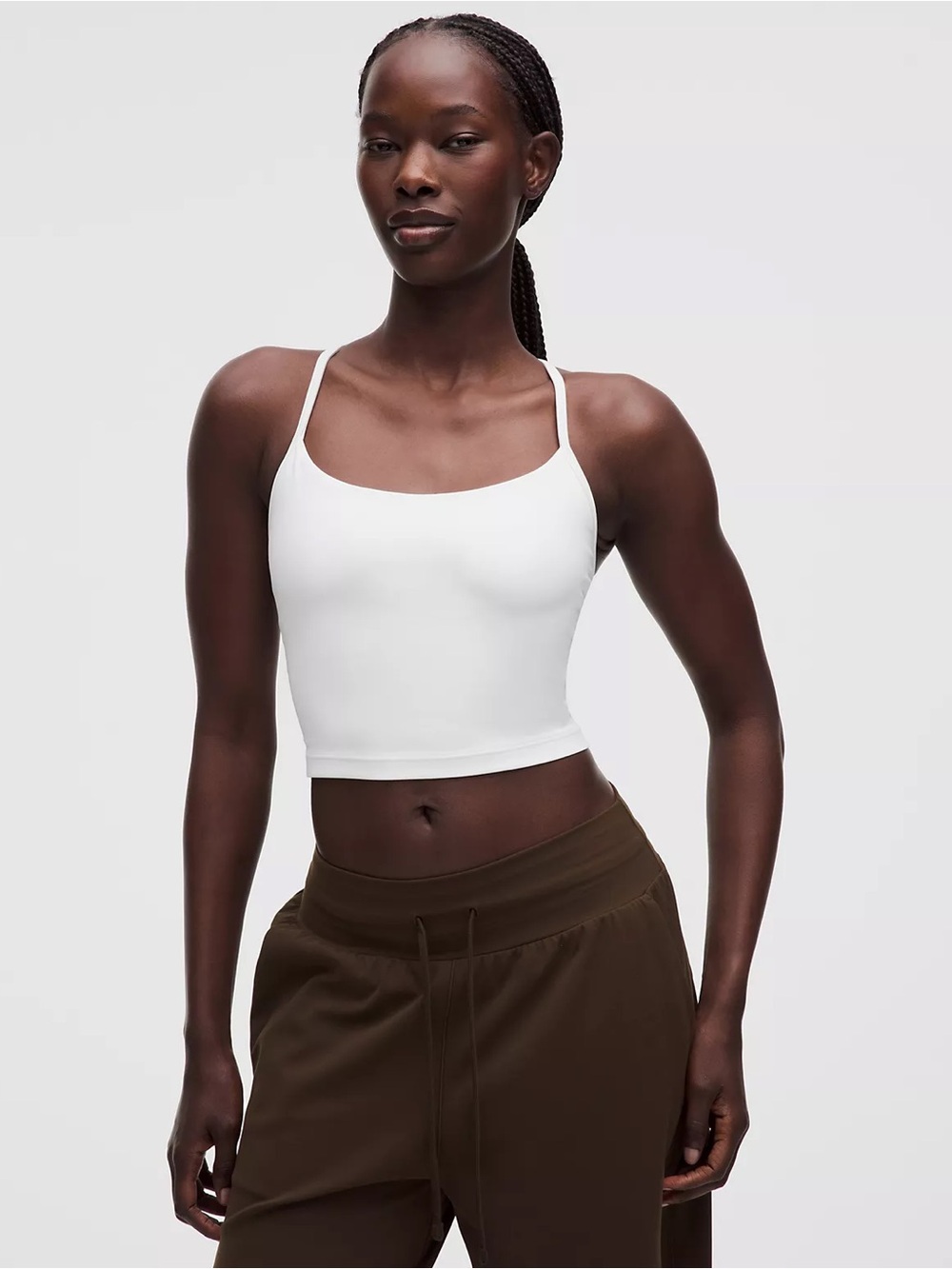 Lululemon Flow Y Cropped Tank